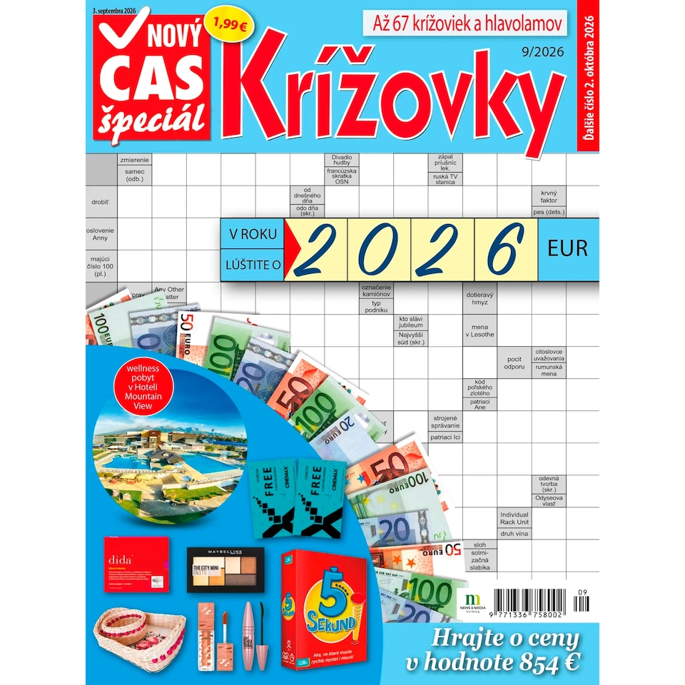 NOVÝ ČAS Krížovky špeciál