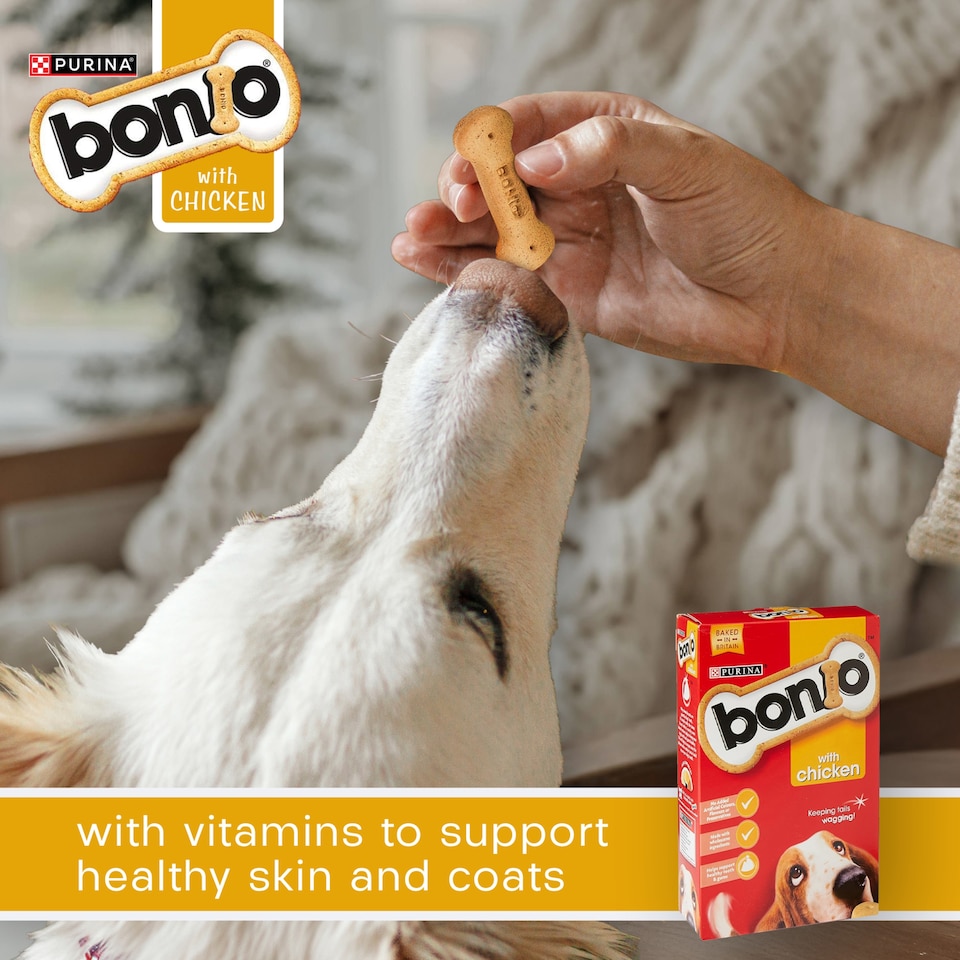 image 1 of BONIO Chicken Dog Biscuits 650g