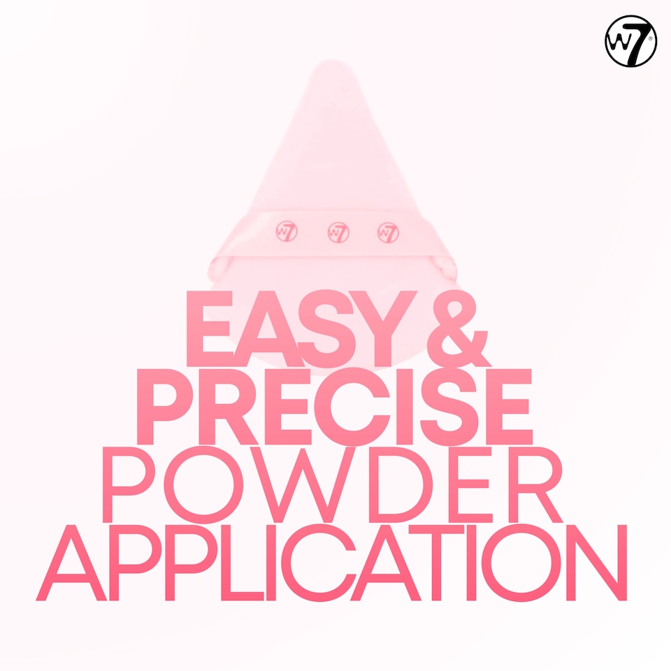 image 1 of W7 Precision Velour Powder Puff