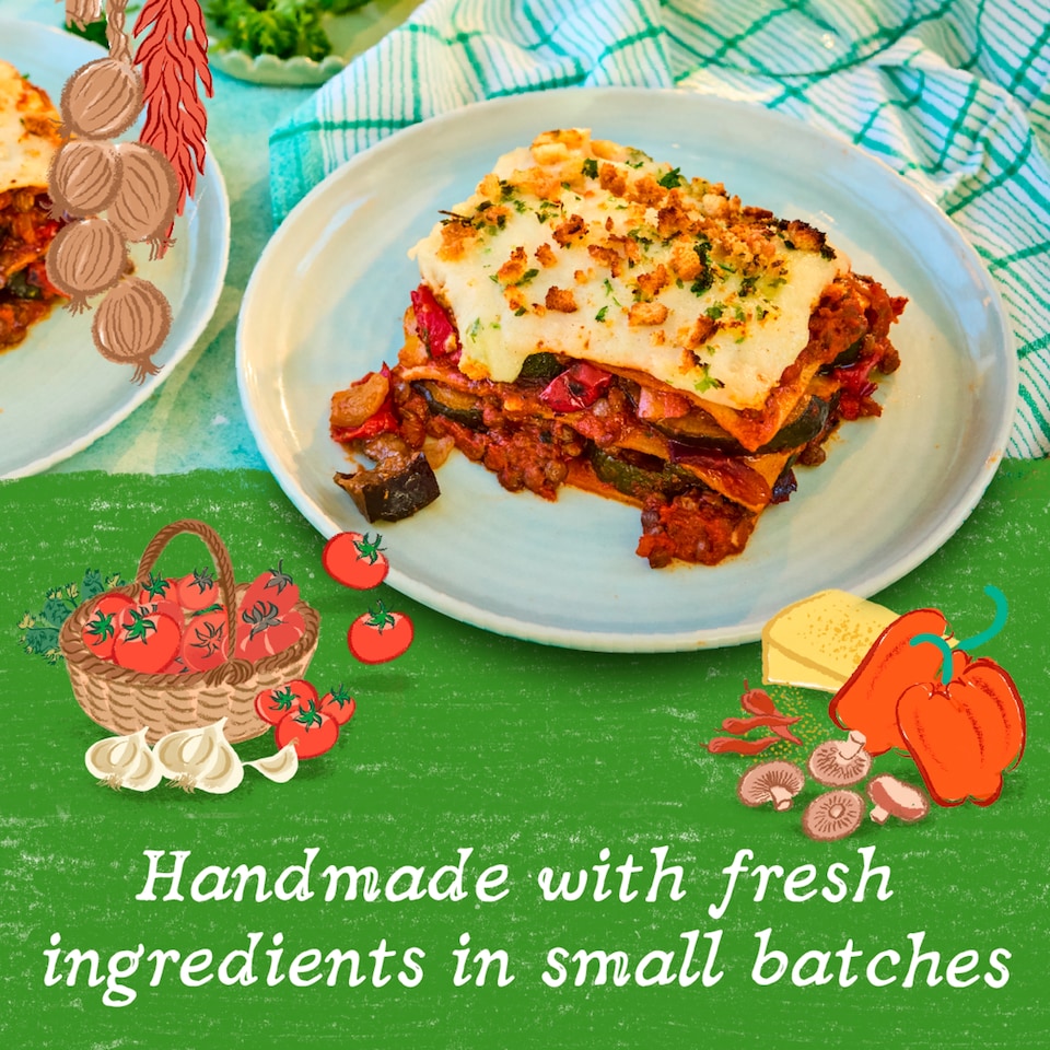 image 1 of Charlie Bigham's Roasted Vegetable Lasagne for 2 690g