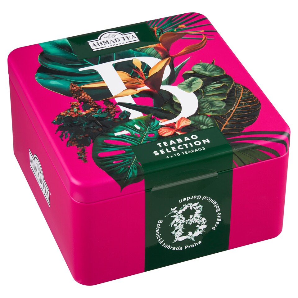 Ahmad Tea Collection of Black Flavored Teas, Green Flavored Tea and Herbal Tea 70g