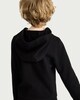 image 3 of F&F School Girls Cotton Rich Zip Up Hoodie in Black