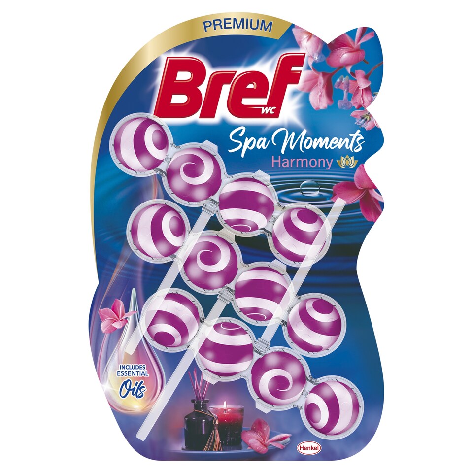 Bref Spa Moments Harmony Solid Toilet Block 3 x 50 g
