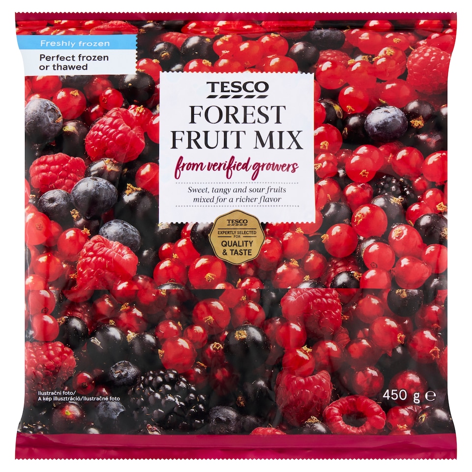Tesco Forest Fruit Mix 450g