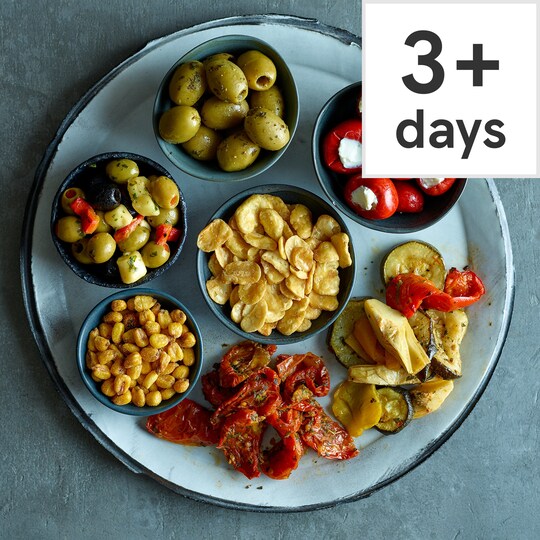Tesco Mediterranean Inspired Sharing Platter 580g Serves 10 Tesco