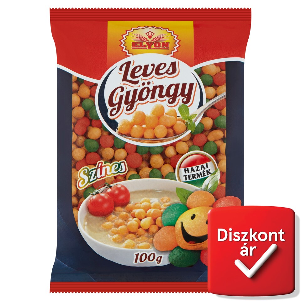 Elyon színes leves gyöngy 100 g