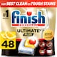 image 1 of Finish Ultimate Plus All In One 48 Dishwasher Tablets Lemon 585.6g 