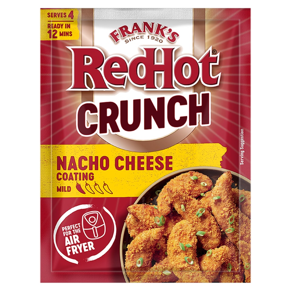 image 1 of Frank's RedHot Crunch Nacho Cheese 70g