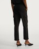image 3 of F&F Ultra Comfort Cuffed Cargo Trousers in Black