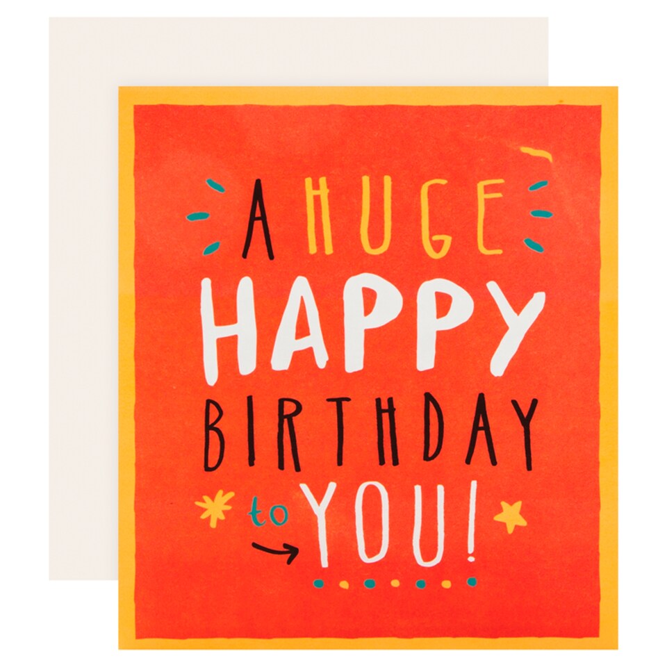 image 1 of Pigment Productions Happy Birthday Card