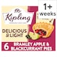 image 1 of Mr Kipling Bramley Apple & Blackcurrant Pie 30% Less Sugar 6 Pack