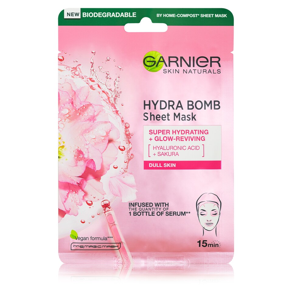 Garnier Skin Naturals szakura textilmaszk