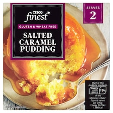 Tesco Finest Free From Salted Caramel Pudding 200G