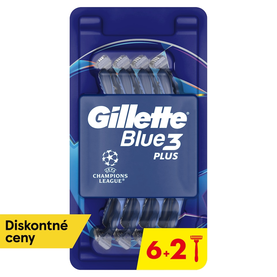 obrázok 1 z Gillette Blue3 Plus Comfort, Jednorazové Holiace Strojčeky Pre Mužov, Balenie Holiacich Strojčekov