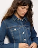 image 3 of F&F Pure Cotton Denim Mini Shirt Dress in Navy