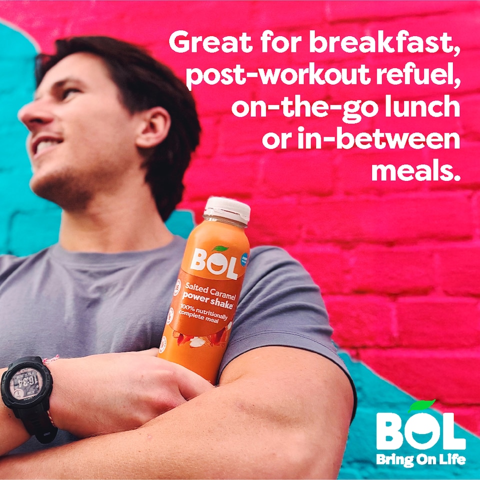 image 1 of BOL Power Shake - Salted Caramel 410g