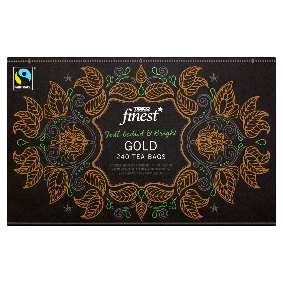 Tesco Finest Gold Tea Bags 240S 750G