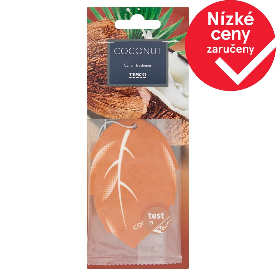 Tesco Osvěžovač vzduchu do auta kokos 4g