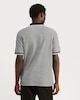 image 3 of The F&F Edit Pure Cotton Textured Zip Neck Polo Shirt in Black