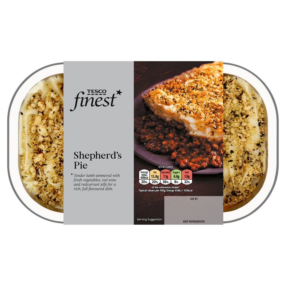 image 1 of Tesco Finest Shepherds Pie 800G