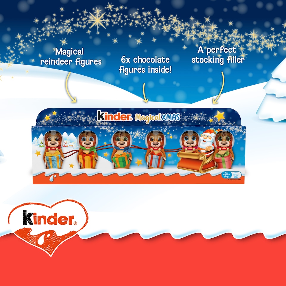 image 1 of Kinder Mini Figures 6 Pack