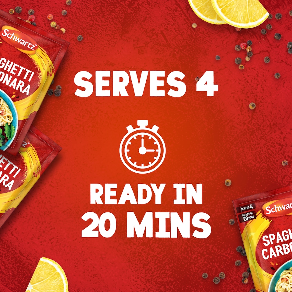 image 1 of Schwartz Spaghetti Carbonara Recipe Mix 32g 