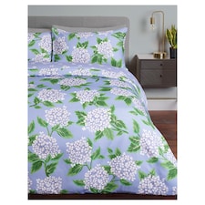 F&I Marrakech Hydrangea Double Duvet Set