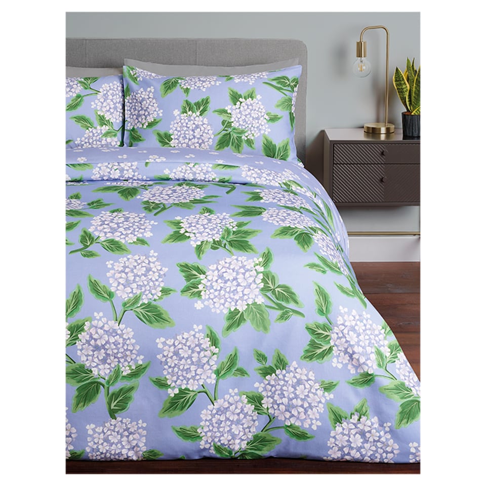 image 1 of F&I Marrakech Hydrangea Double Duvet Set