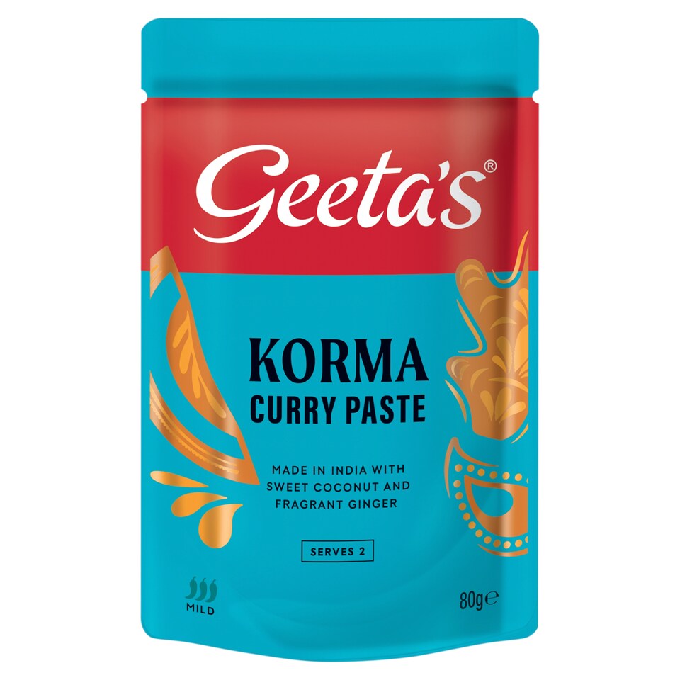 GEETA'S KORMA PASTE 80GRAMS