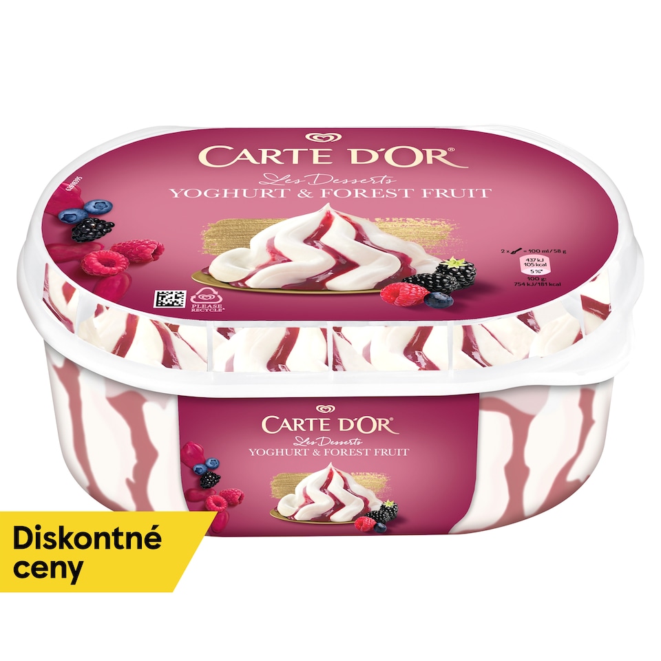 Carte d'Or Yoghurt&Forest Fruit 825 ml