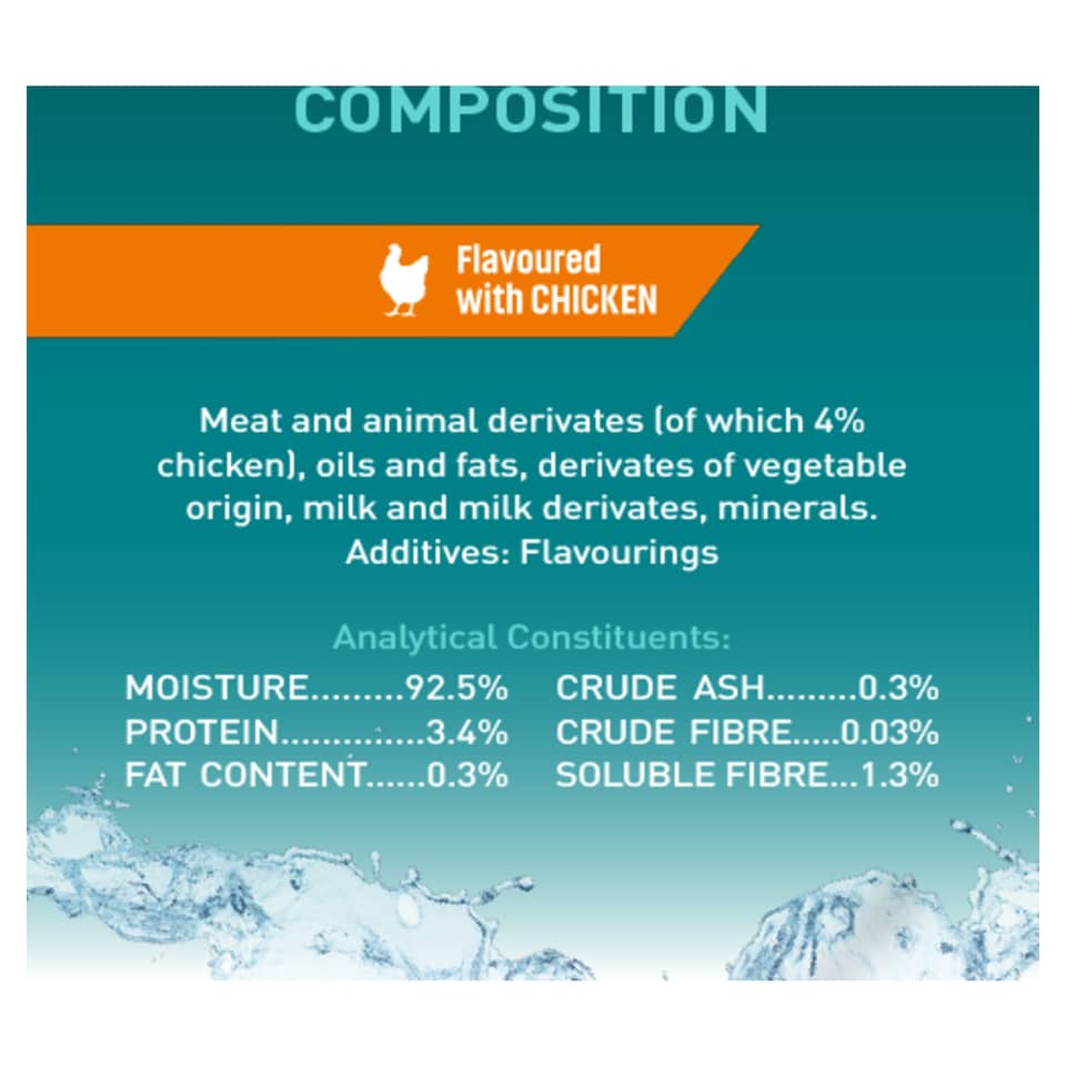 image 1 of Purina ONE HYDRALIFE with Chicken Cat Compliment 6x50g