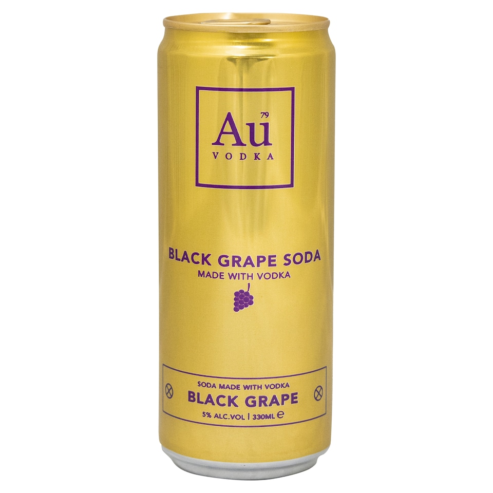 Au Vodka Black Grape 330Ml