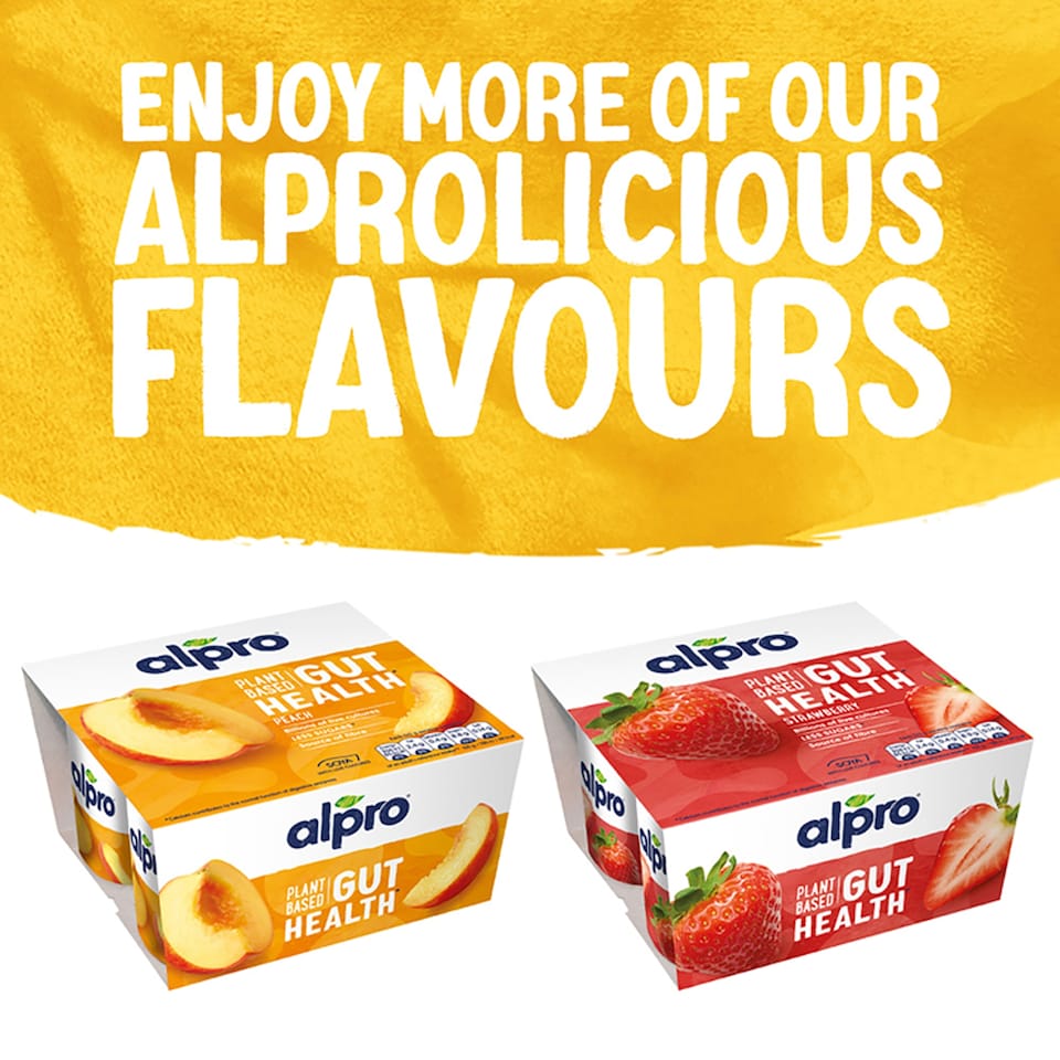 image 1 of Alpro Greek Style Mango Dairy Free Yoghurt Alternative 150g