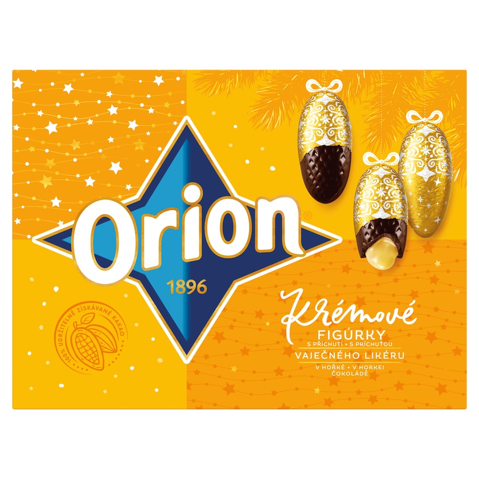 Obrázek 1 pro produkt ORION Krémové figurky s příchutí vaječného likéru 333g