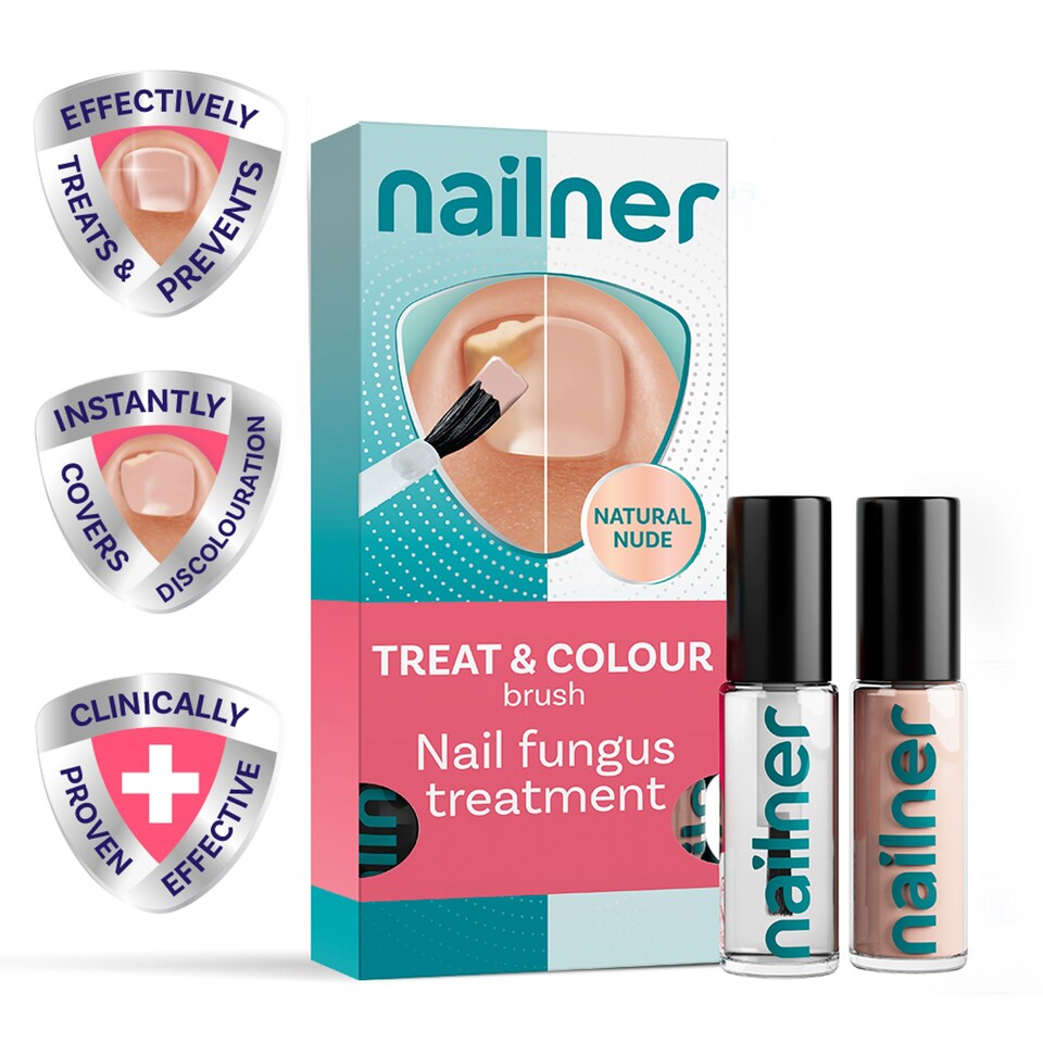 image 1 of Nailner Treat & Colour Nail Treatment for Fungal Infection 10Ml