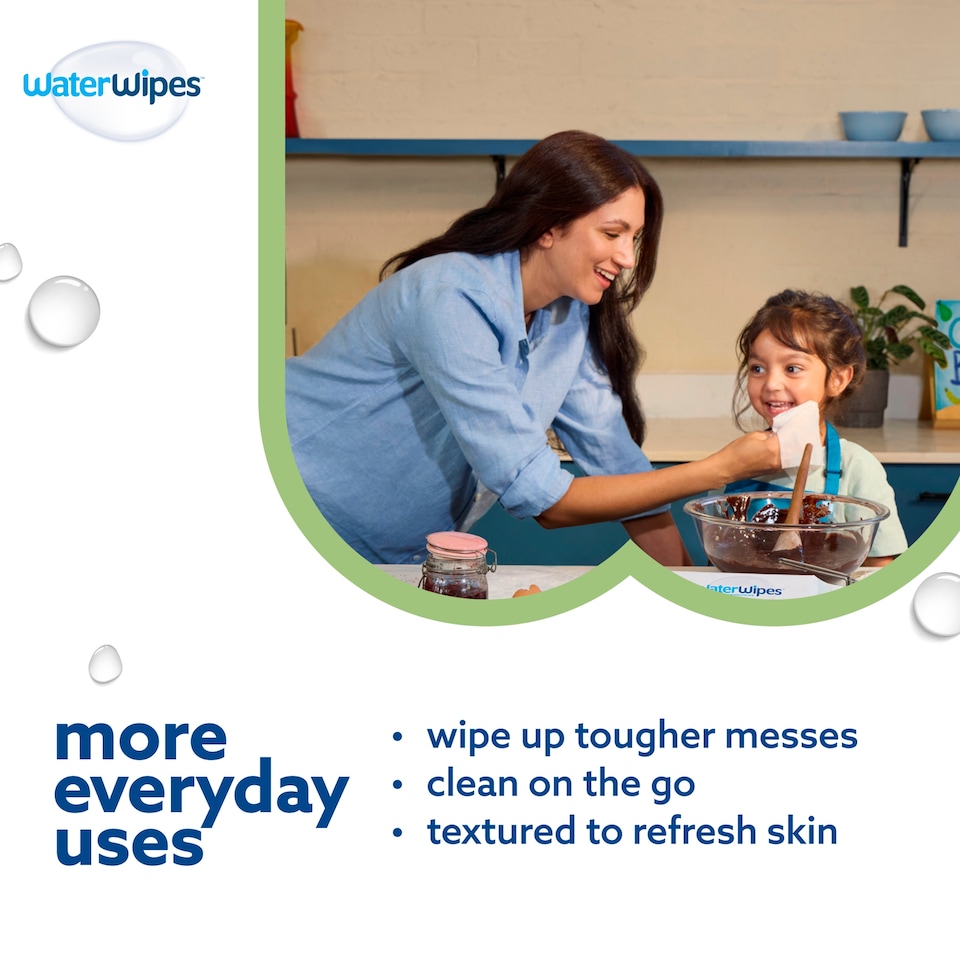 image 1 of Waterwipes Txtrd Biodegradable Baby Wipes 60 Pack
