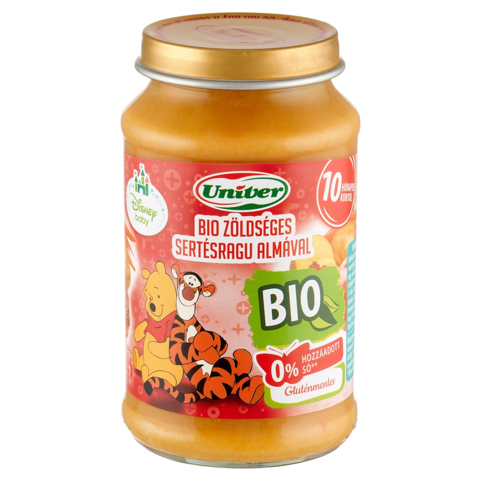 image 1 of Univer Organic Vegetable Pork Stew with Apple Food for Babies 10+ Months 220 g