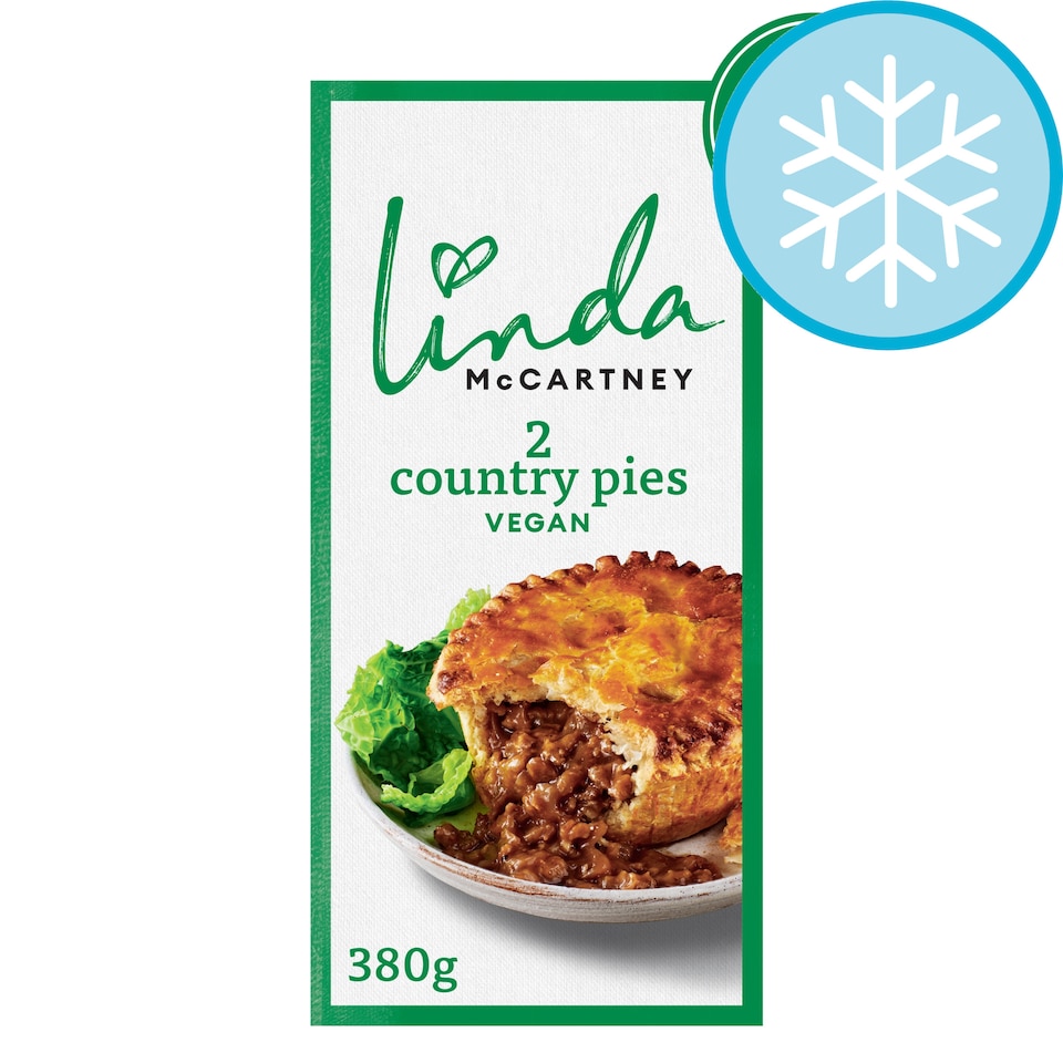 image 1 of Linda McCartney's 2 Vegetarian Country Pies 380g