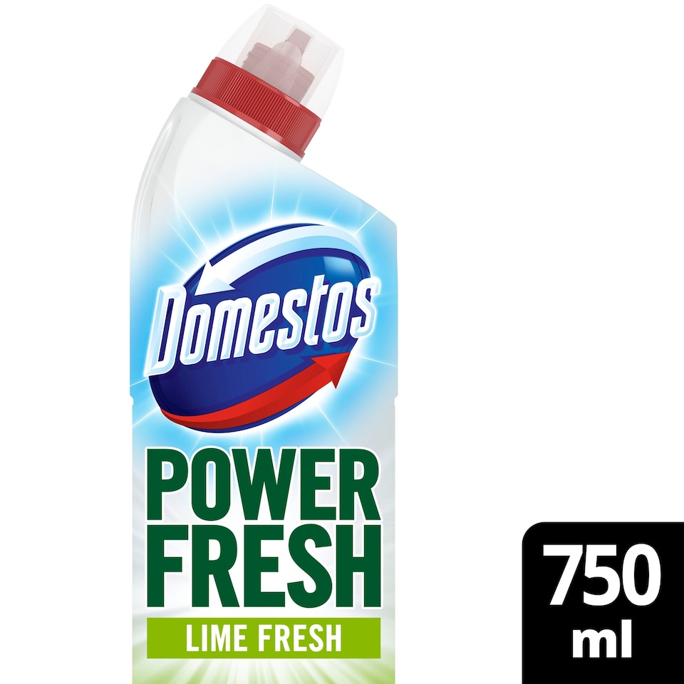 image 1 of Domestos Power Fresh Toilet Gel Lime Fresh 750ml