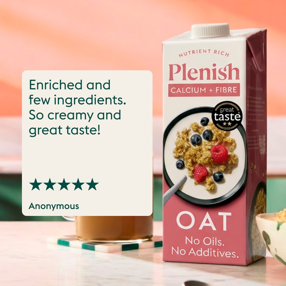 image 1 of Plenish Enriched Oat Drink with added Vitamins & Calcium 1L