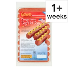 Gilberts American Hot Dogs 350G