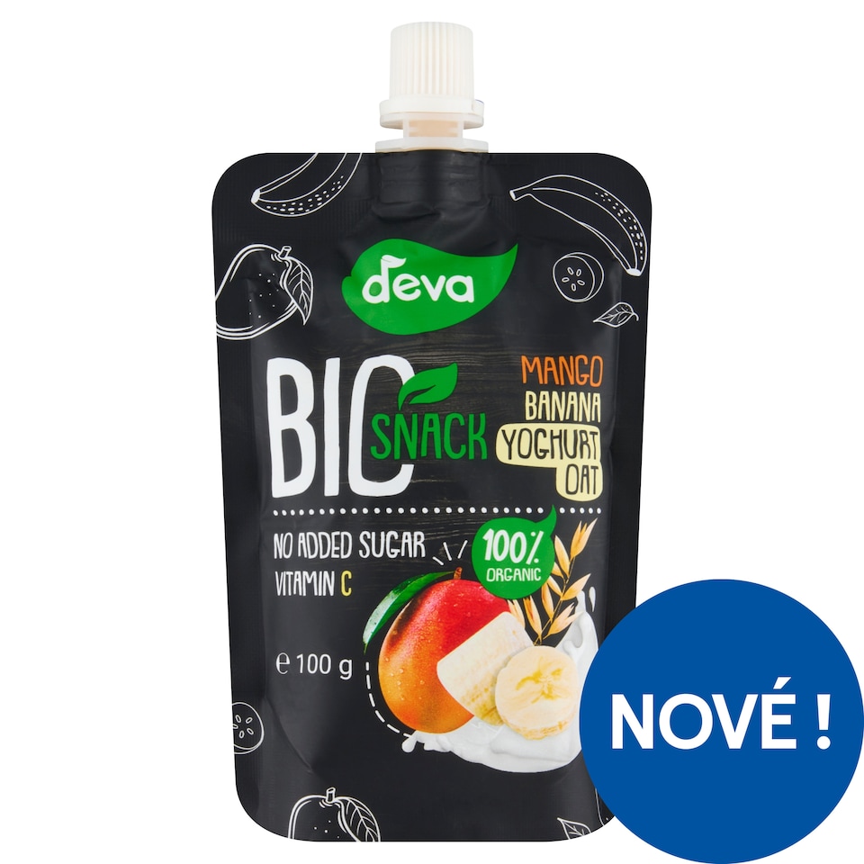 Deva Bio ovocná svačinka s jogurtem a cereáliemi 100g