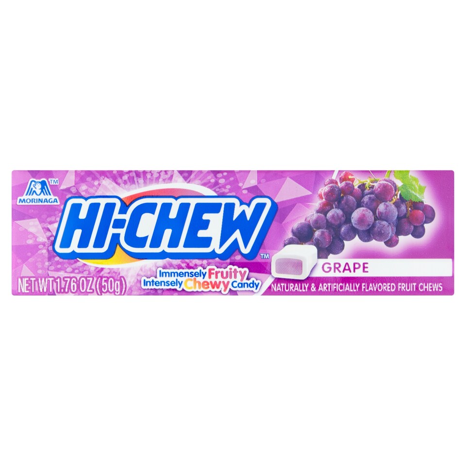 Hi-Chew Grape Chewy Sweets 50g CS