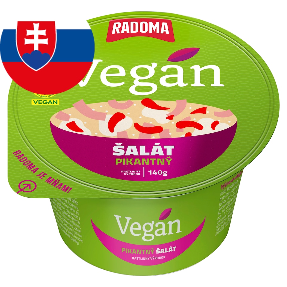 PRETO Radoma Vegan Spicy Salad 140 g