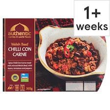 Authentic Curry Beef Chilli Con Carne 355G