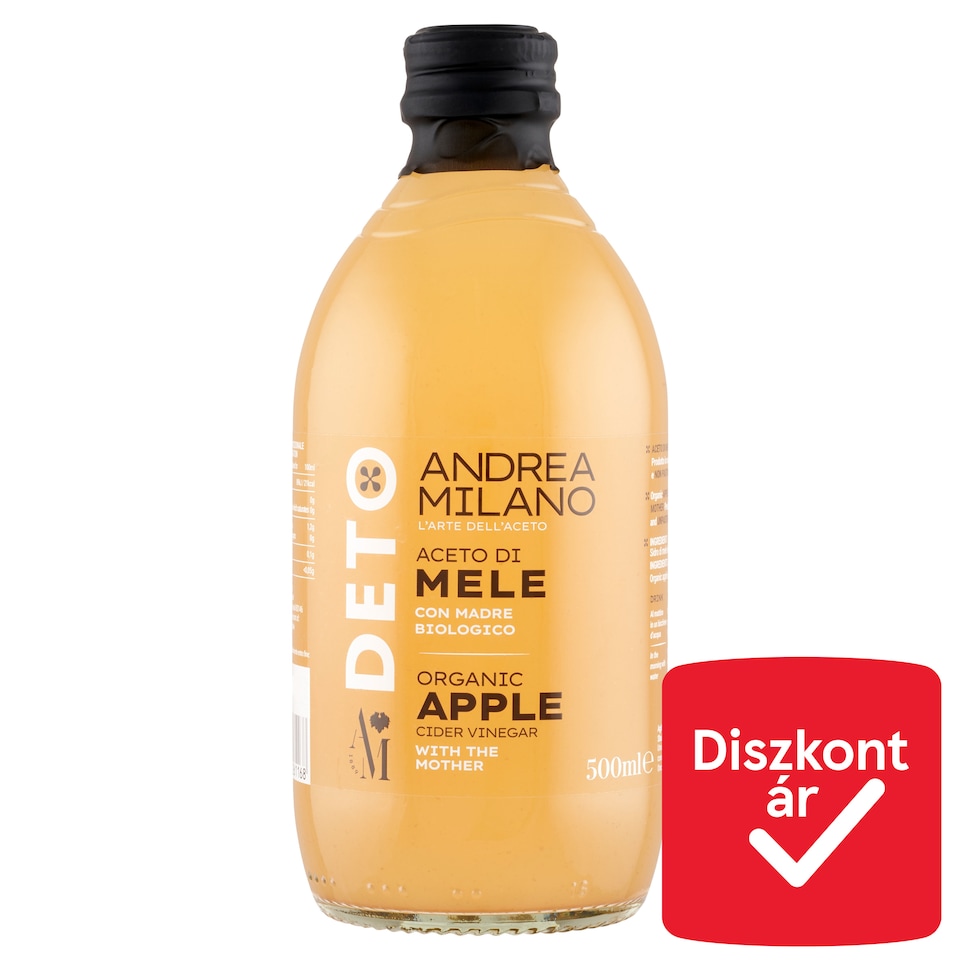 Andrea Milano Deto Organic Apple Cider Vinegar 500 ml