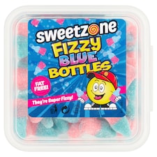 Sweetzone Fizzy blue bottles 170g