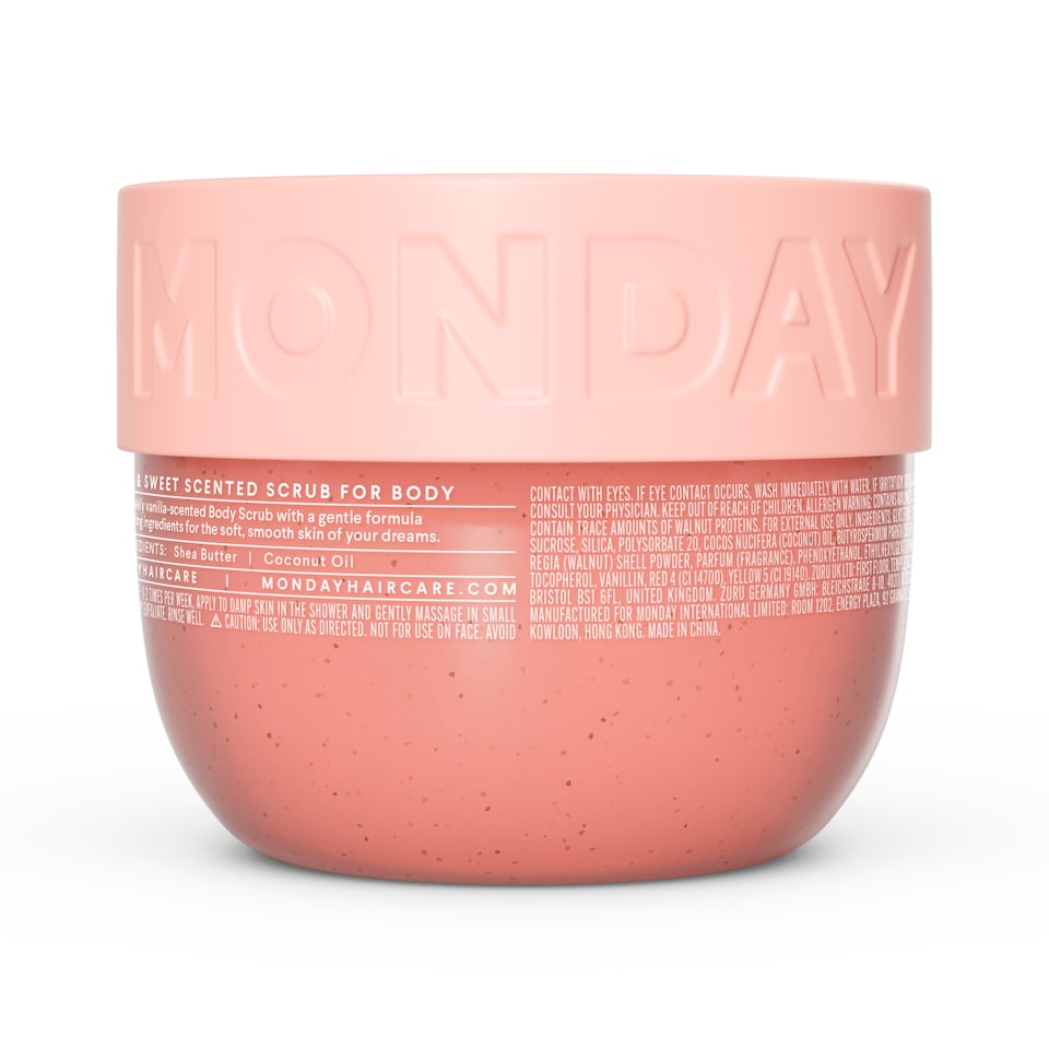 image 1 of MONDAY HAIRCARE BODY SCRUB VANILLA GLAZE 510G