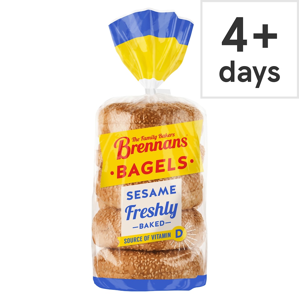Brennans Sesame Bagel 425g
