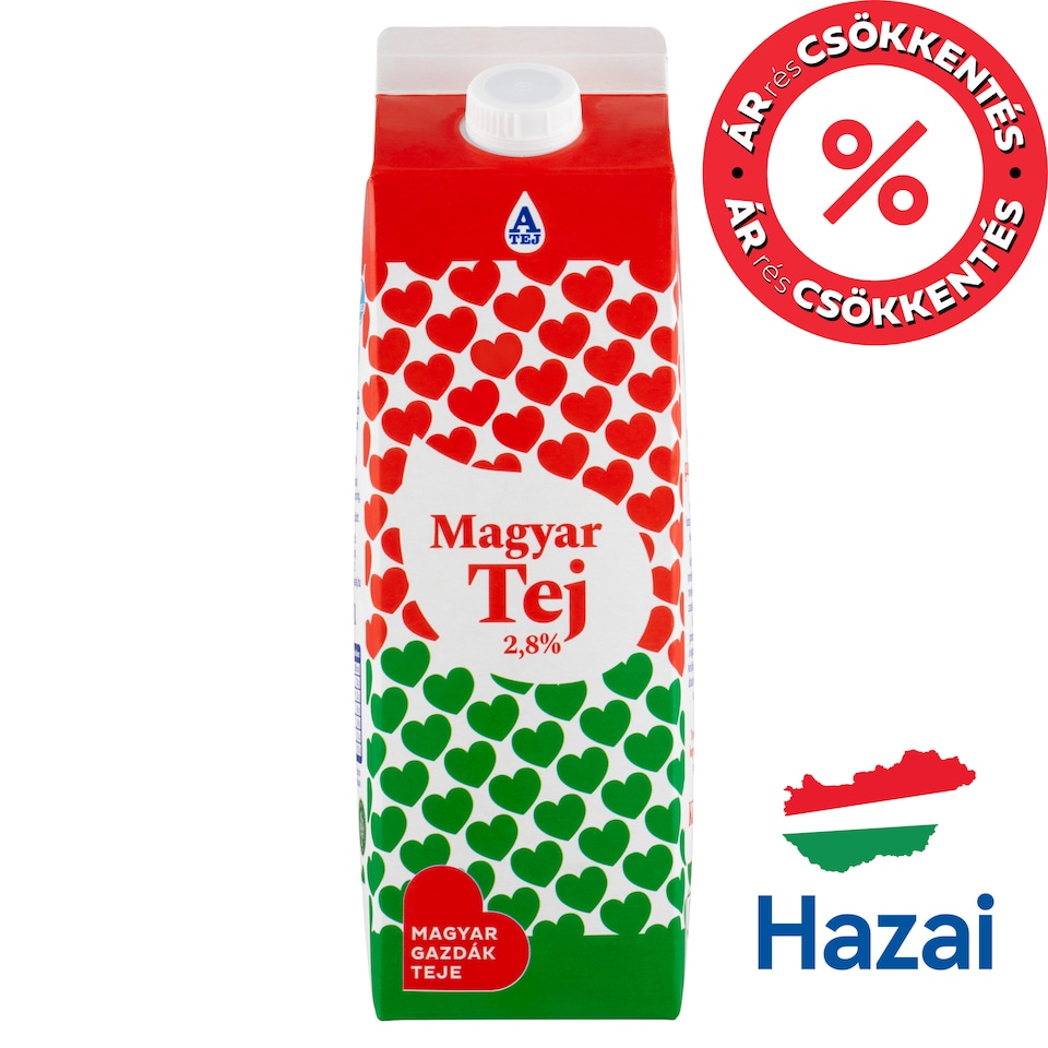 image 1 of Magyar Tej ESL Milk 2,8% 1 l